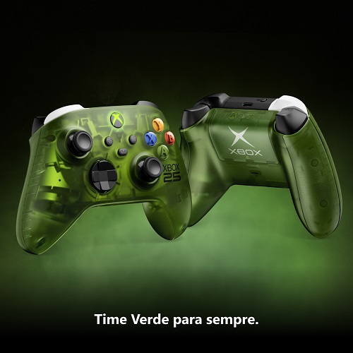 Controle sem Fio XBOX X25 Edição Especial Aniversario 25 anos